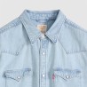 Levis Camisa Barstow Azul Claro Indigo Stonewash Hombre