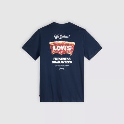 Levis Camiseta Graphic Azul Dress Blues Hombre
