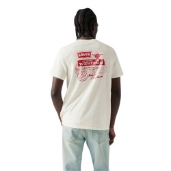 Levis Camiseta Graphic Beige Hombre