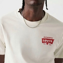 Levis Camiseta Graphic Beige Hombre