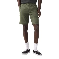 Levis Pantalón Corto Chino Shorts II Verde Kambaba Cotton Linen Hombre