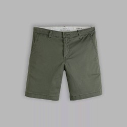 Levis Pantalón Corto Chino Shorts II Verde Kambaba Cotton Linen Hombre