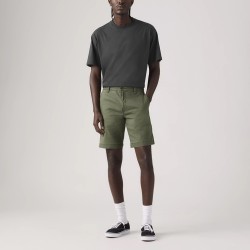 Levis Pantalón Corto Chino Shorts II Verde Kambaba Cotton Linen Hombre