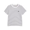 Levis Camiseta Favorite Rayas Blanca y Negra White Black Mujer