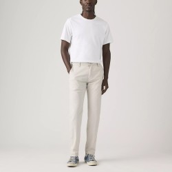 Levis Pantalón Largo Chino Standard Taper II Blanco Moonstruck Cotton Linen Twill Hombre