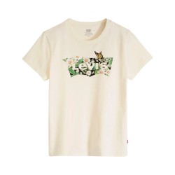 Levis Camiseta The Perfect Crema Mujer