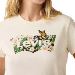 Levis Camiseta The Perfect Crema Mujer