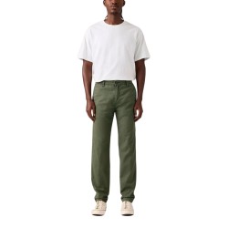 Levis Pantalón Largo Chino Standard Taper II Verde Kambaba Cotton Linen TwillHombre