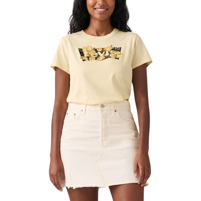 Levis Camiseta The Perfect Vainilla Mujer