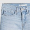 Levis Pantalón Vaquero Jeans 318 Shaping Wide Azul Claro Glass of Water Mujer