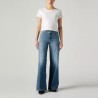 Levis Pantalón Vaquero Jeans 318 Shaping Wide Azul Cool Satisfaction Mujer