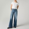 Levis Pantalón Vaquero Jeans 318 Shaping Wide Azul Cool Satisfaction Mujer
