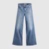 Levis Pantalón Vaquero Jeans 318 Shaping Wide Azul Cool Satisfaction Mujer