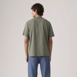 Levis Camiseta Red Tab Vintage Verde Garment Dye Mulled Basil Hombre
