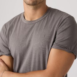 Levis Camiseta Original Gris Garment Dye Smoked Pearl Hombre
