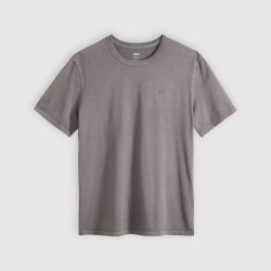 Levis Camiseta Original Gris Garment Dye Smoked Pearl Hombre