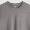 Levis Camiseta Original Gris Garment Dye Smoked Pearl Hombre