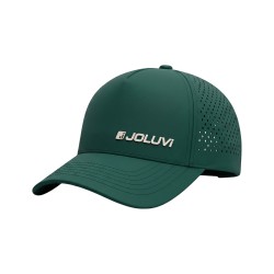 Joluvi Gorra Joey Curved Microperforada Verde Agua
