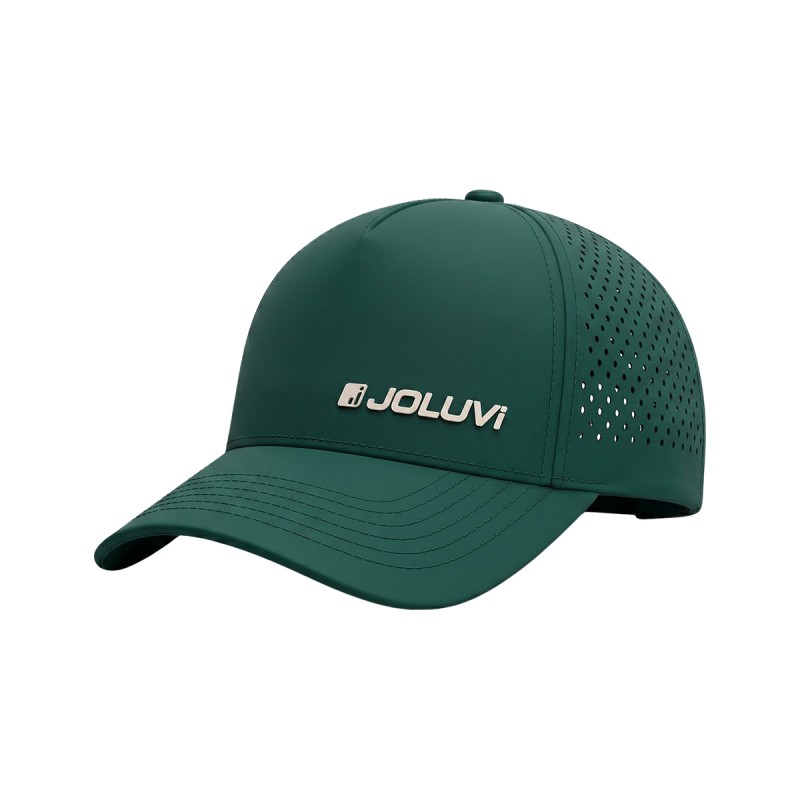 Joluvi Gorra Joey Curved Microperforada Verde Agua