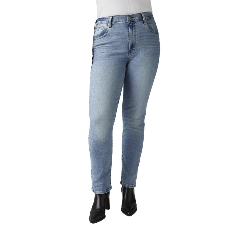 Levis Pantalón Vaquero Jeans 724 High Rise Azul Medium Stretch Mujer