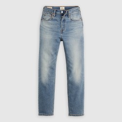 Levis Pantalón Vaquero Jeans 501 Crop Lightweight Azul Low Stretch Mujer
