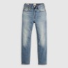 Levis Pantalón Vaquero Jeans 501 Crop Lightweight Azul Low Stretch Mujer