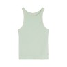 Levis Camiseta Sin Mangas Essential Racer Verde Pale Blue Garment Dye Mujer