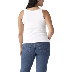 Levis Camiseta Sin Mangas Essential Racer Blanco White Mujer