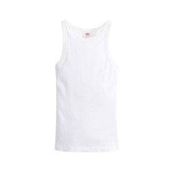 Levis Camiseta Sin Mangas Essential Racer Blanco White Mujer