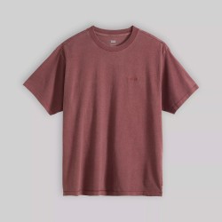 Levis Camiseta Red Tab Vintage Rojo Post Grunge Wash Roan Rouge Hombre