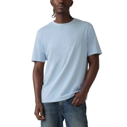 Levis Camiseta Original Azul Garment Dye Niagara Mist Hombre