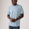 Levis Camiseta Original Azul Garment Dye Niagara Mist Hombre
