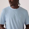 Levis Camiseta Original Azul Garment Dye Niagara Mist Hombre
