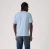 Levis Camiseta Original Azul Garment Dye Niagara Mist Hombre