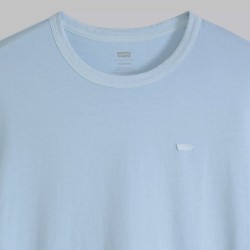 Levis Camiseta Original Azul Garment Dye Niagara Mist Hombre