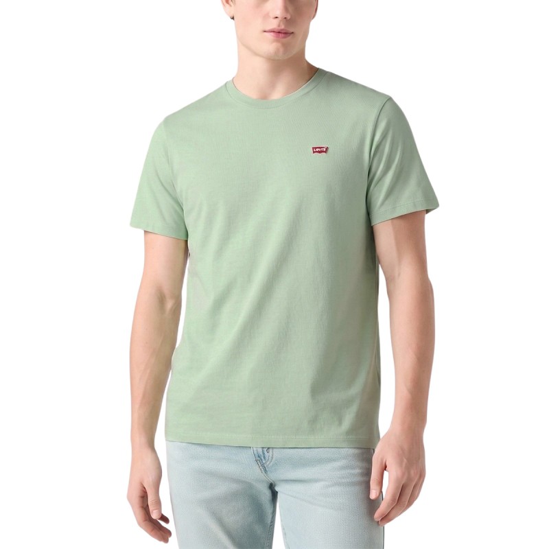 Levis Camiseta Original Verde Hombre