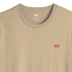 Levis Camiseta Original Beige Hombre