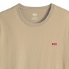 Levis Camiseta Original Beige Hombre