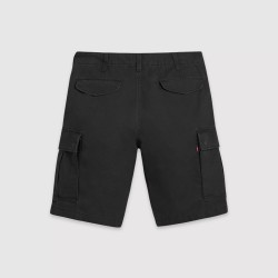 Levis Pantalón Corto Carrier Cargo Negro Meteorite Lightweight Hombre