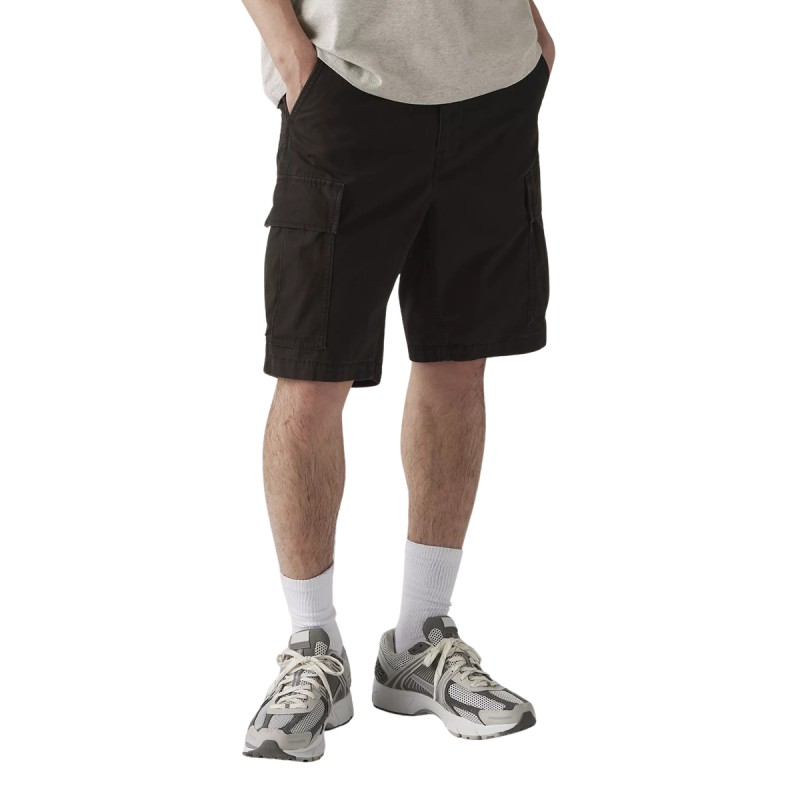 Levis Pantalón Corto Carrier Cargo Negro Meteorite Lightweight Hombre