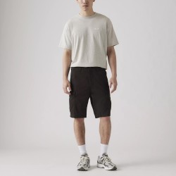 Levis Pantalón Corto Carrier Cargo Negro Meteorite Lightweight Hombre