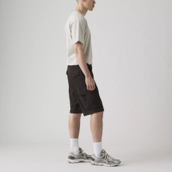 Levis Pantalón Corto Carrier Cargo Negro Meteorite Lightweight Hombre