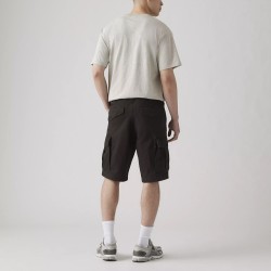 Levis Pantalón Corto Carrier Cargo Negro Meteorite Lightweight Hombre