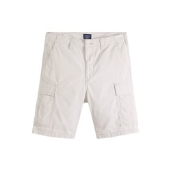 Levis Pantalón Corto Carrier Cargo Blanco Pumice Stone Lightweight Canvas Hombre