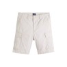 Levis Pantalón Corto Carrier Cargo Blanco Pumice Stone Lightweight Canvas Hombre