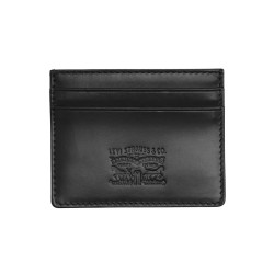 Levis Cartera Leather Card Negro Black Unisex