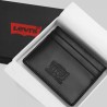 Levis Cartera Leather Card Negro Black Unisex
