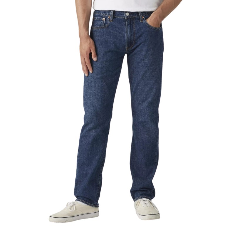 Levis Pantalón Vaquero Jeans 502 Taper Cónico Azul Lavado Oscuro Part The Sea Lightweight Hombre