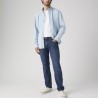 Levis Pantalón Vaquero Jeans 502 Taper Cónico Azul Lavado Oscuro Part The Sea Lightweight Hombre