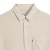 Levis Camisa Sunset 1 Pocket Crema Pumice Stone Cotton Linen Hombre